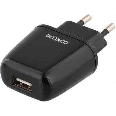 DELTACO AC Adapter 5V 2,4A white