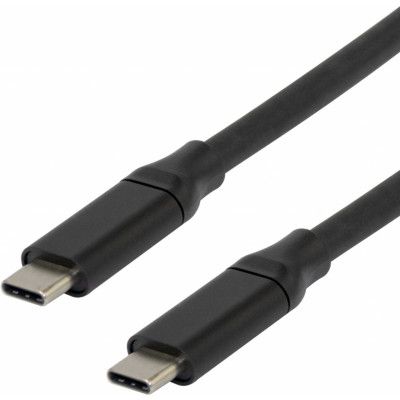 Deltaco Aktiv USB-C-kabel med DP Alt Mode - 3 meter