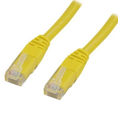 Deltaco Cat6 Nätverks Kabel 1m - Gul