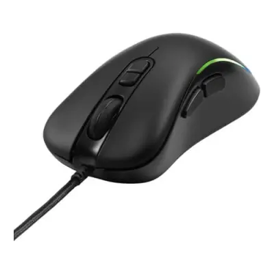 Deltaco DM120 gaming mus, DPI, RGB-LED, Svart