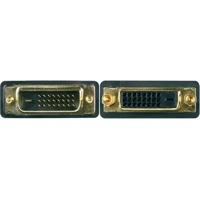 DELTACO DVI monitorkabel Dual Link, DVI-D ha - DVI-D ho 3m