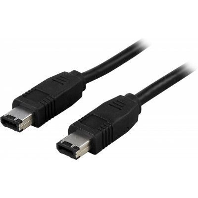 Deltaco Firewire 400-kabel 2m