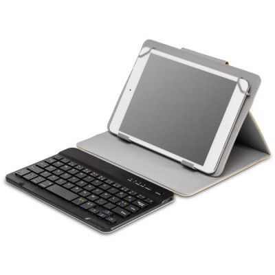 DELTACO Fodral med bluetooth tangentbord för 7