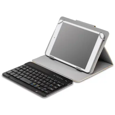 DELTACO Fodral med bluetooth tangentbord för 7
