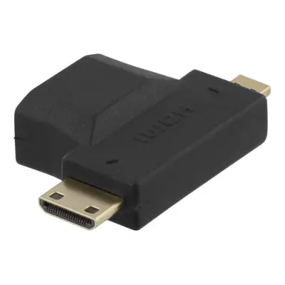 DELTACO HDMI adapter - Svart