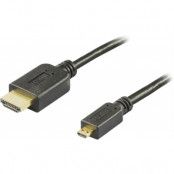 DELTACO HDMI-kabel 5m - Svart