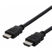 Deltaco HDMI-kabel, 3m - Svart