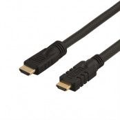 DELTACO HDMI-kabel, aktiv, ha-ha, 1080p, v1,4, 10m, svart