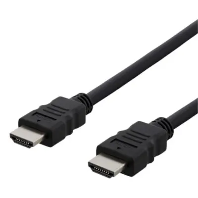 Deltaco HDMI-kabel, 2m - Svart