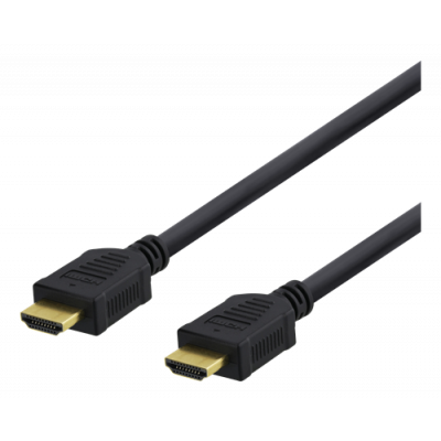 DELTACO High-Speed HDMI-kabel, 10m - Svart