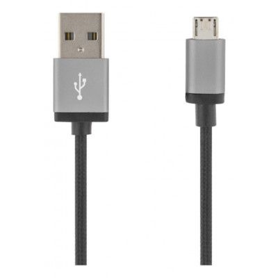 Deltaco Mico USB Kabel 2m - Svart