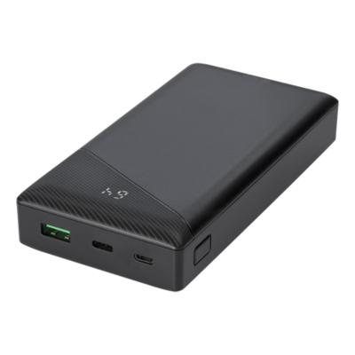 DELTACO Powerbank 20000 mAh - Svart