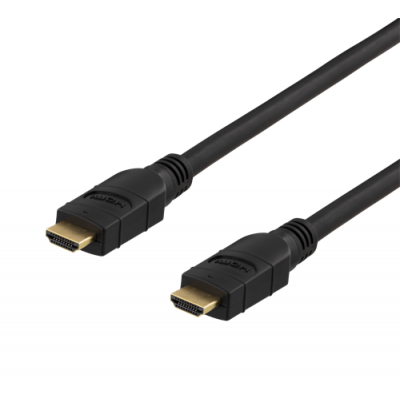 DELTACO PRIME aktiv HDMI kabel, 5m - Svart