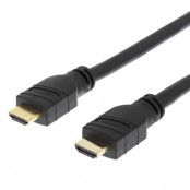 DELTACO PRIME Aktiv HDMI-kabel, High Speed with Ethernet, 10m, svart
