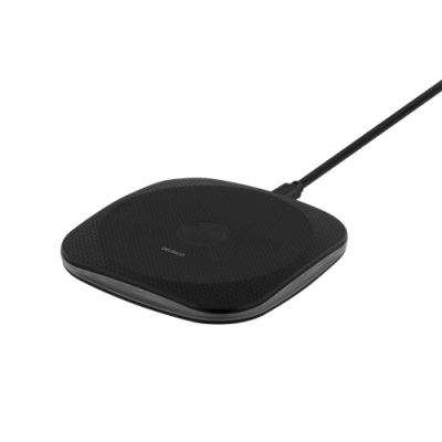 DELTACO Qi-laddare, 1A 5W output - Svart