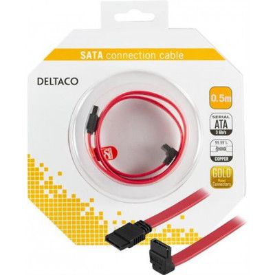 Deltaco SATA/SAS kabel 0.5m