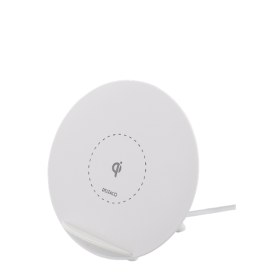 Deltaco Trådlös Laddare för iPhone och Android 5W - Vit