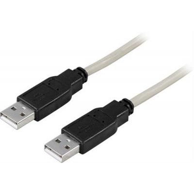DELTACO USB 2.0 kabel Typ A hane - Typ A hane 0,5m