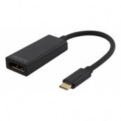 Deltaco USB 3.1 till DisplayPort Adapter - Svart