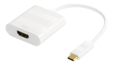 DELTACO USB 3.1 till HDMI adapter, USB typ C hane HDMI, 4K DELTACO USB 3.1 till HDMI adapter, USB typ C hane HDMI, 4K