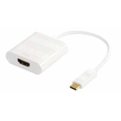 Deltaco USB 3.1 till HDMI Adapter - Vit