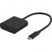 Deltaco USB-C to HDMI Adapter 4K 30Hz