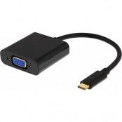 Deltaco USB-C to VGA Adapter