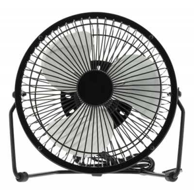 Deltaco - Usb-Fläkt 13cm - Svart