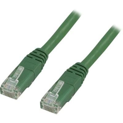 DELTACO UTP Cat6 patchkabel 0.5m, grön