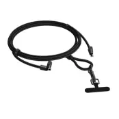 Devia 2in1 USB-C Till USB-C 60W Kabel 1.6m Snodd - Svart