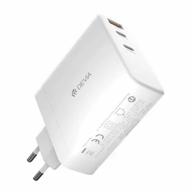 Devia Extreme Snabbladdare PD 140W 2x USB-C 1x USB För Bärbara