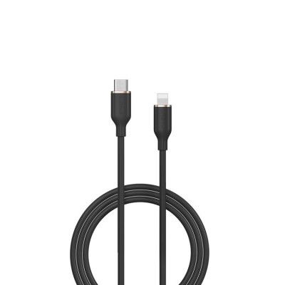 Devia USB-C till Lightning kabel 27W 1.2m Jelly EC631 - Svart