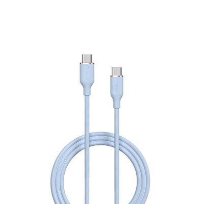 Devia USB-C Till USB-C 60W Kabel 3A 1.2m Jelly EC632 - Blå