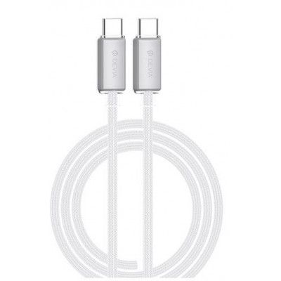 Devia USB-C Till USB-C 60W Kabel 3A 1.5m Extreme EC688 PD Vit