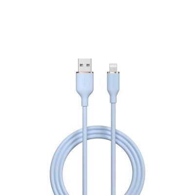 Devia USB Till Lightning 1.2m Kabel 2.4A Jelly EC630 - Blå