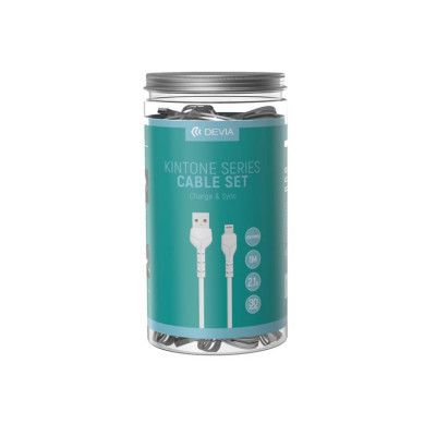 Devia USB Till Lightning 1m Kabel 2.1A Kintone V2 EC406 30 pcs