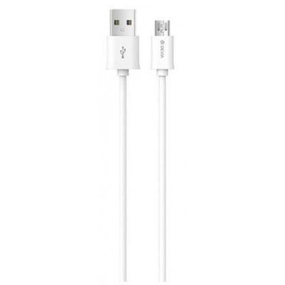 Devia USB Till MicroUSB 1m Kabel 2.1A Smart EC081 - Vit