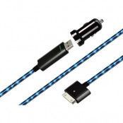 Dexim ciggladdare med USB-kabel till iPhone 4/4S (Svart)