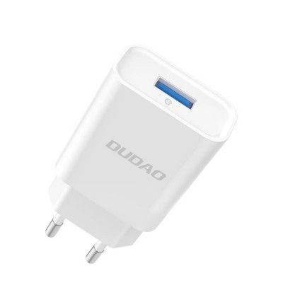 Dudao EU Home Travel Väggladdare USB 5V/2.4A - Vit