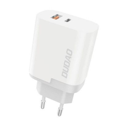 Dudao EU Quick Väggladdare USB-C 22.5W - Vit