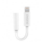 Dudao Ljud Adapter Lightning Till 3.5mm Mini Jack - Vit