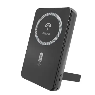 Dudao MagSafe Powerbank 10000mAh 20W USB-A/USB-C - Svart (Svart)