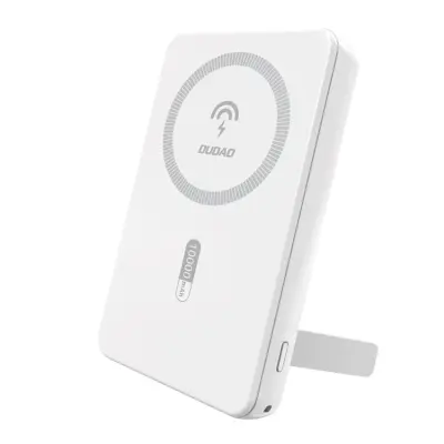 Dudao MagSafe Powerbank 10000mAh 20W USB-A/USB-C (Vit)