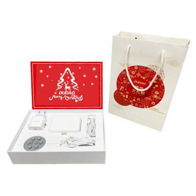 Dudao Presentkit Trådlös Laddare , Lightning Kabel, 10000mAh Powerbank , Laddare