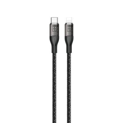 Dudao Snabb USB-C till Lightning kabel 30W 1m - Grå