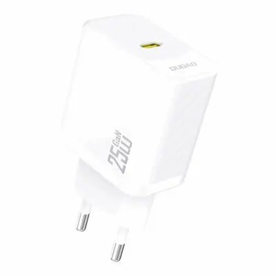 Dudao Snabbladdare 25W A27 GaN USB-C - Vit