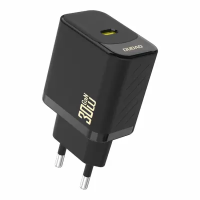 Dudao Snabbladdare 30W A27P PD GaN USB-C - Svart