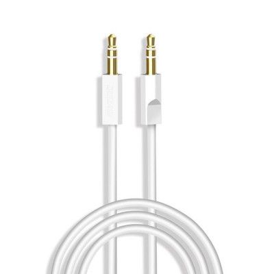 Dudao Stereo AUX 3.5mm Mini Jack Kabel 1m - Vit