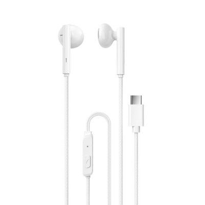 Dudao Hörlurar med Kabel USB-C 1.2 m - Vit