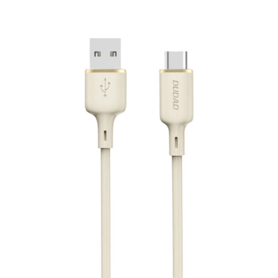 Dudao USB-C till USB-A kabel 1m - Beige